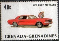 Timbre de la Ford Mustang.