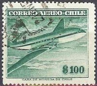 Timbre sur l'avion Comet 1.