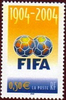 Timbre sur la création de la Fifa.