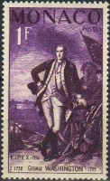 Timbre Georges Washington.