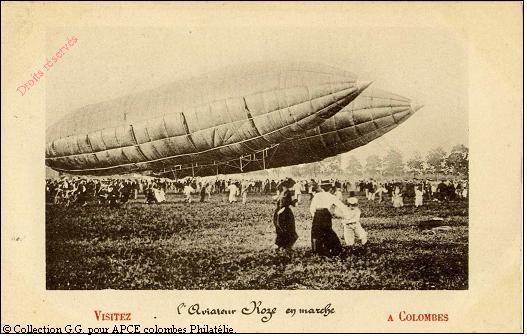 l'aviateur Roze en marche (suite).