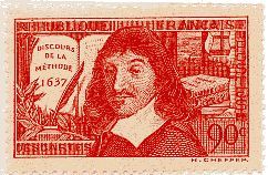Timbre de France - DESCARTES SANS ERREUR