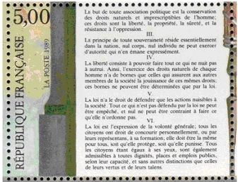 Timbre N° 2 du Bloc PHILEXART89 BLOC N°11.