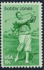 Timbre golf bobby jones USA