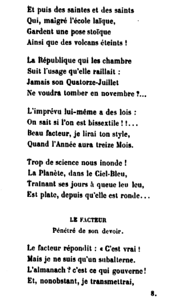 Au facteur chanson partie 3.