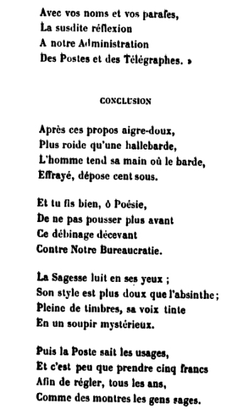 Au facteur chanson partie 4.