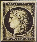 Collection de timbres.