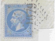 Cachet GC N°1079 sur fragment de lettre Colombes.