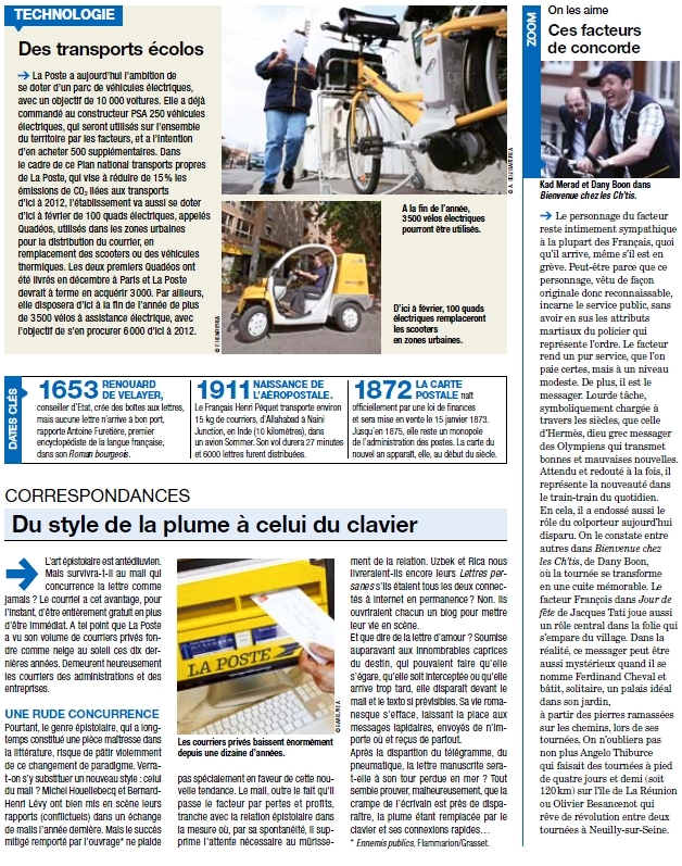 La Poste : Une saga Française. Direct-soir2