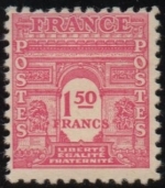 Timbre Arc de triomphe.