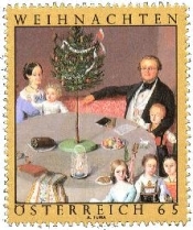 Timbres noël 2008 - Autriche.