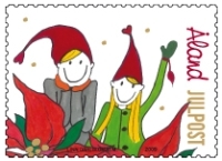 Timbres de Noël Aland 2009.