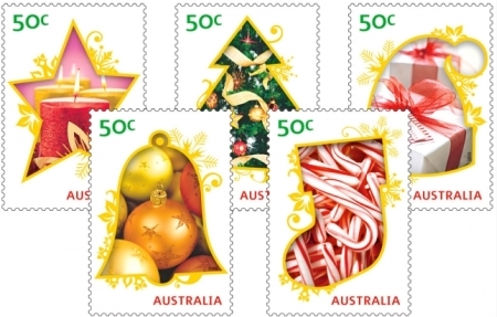 Timbres de Noël Australie 2009 suite
