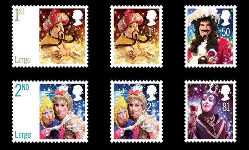 Timbres noël 2008 - Royal Mail.