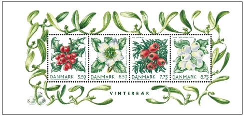 Timbres noël 2008 - Danemark.