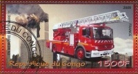 Timbre attentat du 11 septembre.
