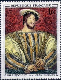 Timbre du roi de France François 1er.