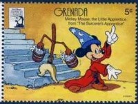 Timbre Walt Disney Fantasia.