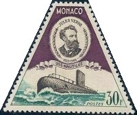 Timbre sur le Nautilus.