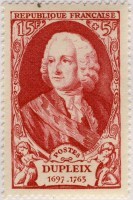 Timbre de Joseph François Dupleix.