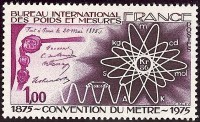 Timbre systeme métrique.