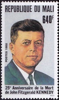 Timbre sur Kennedy.