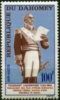 Timbre sur Toussaint Louverture