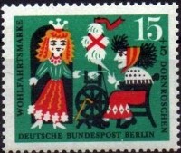 Timbre la belle aux bois dormant.