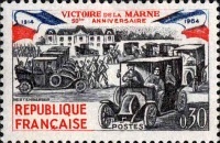 Timbre la Victoire de la Marne.
