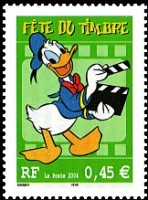 Timbre Donald Duck.