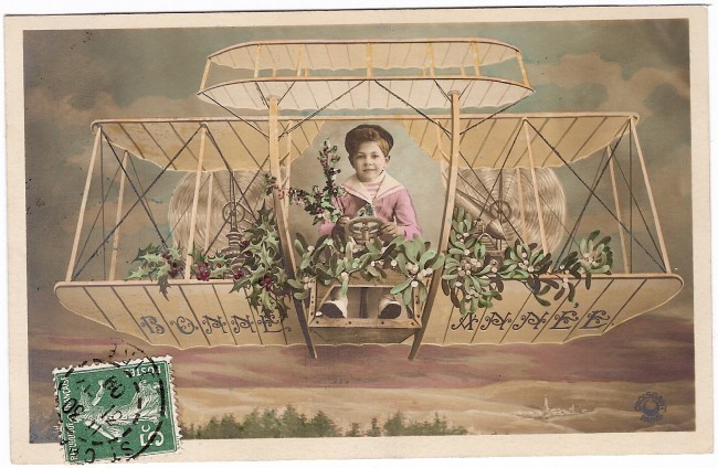 Carte postale bonne année.