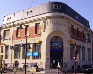 Hotel des Postes à Chauny autrefois maintenant.