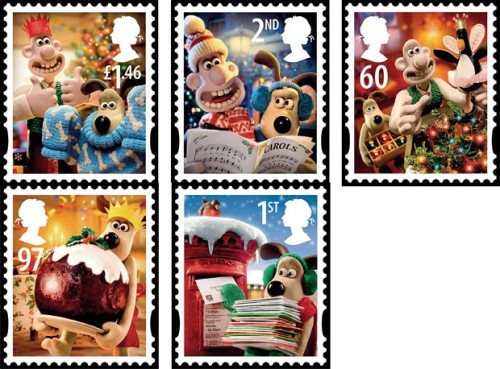Timbre de Noel Angleterre.