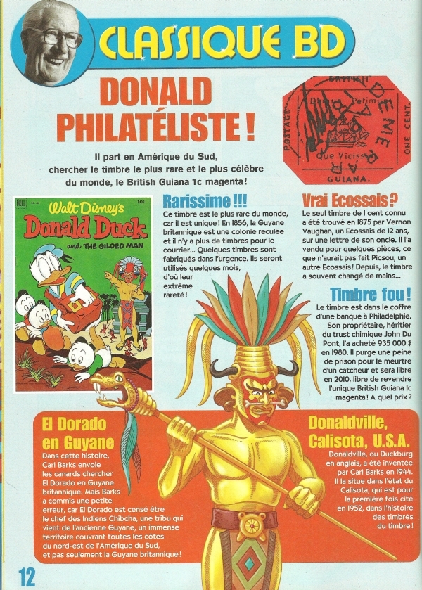 Donald philateliste.