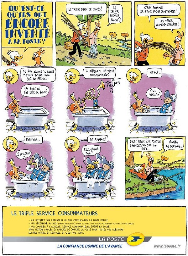 La poste communique.