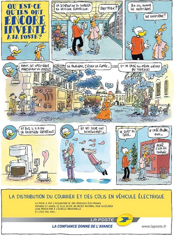 La poste communique. 