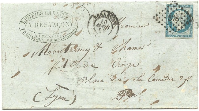 Lettre PC 378.
