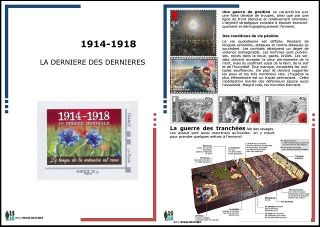 1914-1918 La Derniere des Dernieres par les Timbres - Extrait1