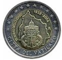 Pièces de 2 Euros commémorative Vatican 2004.