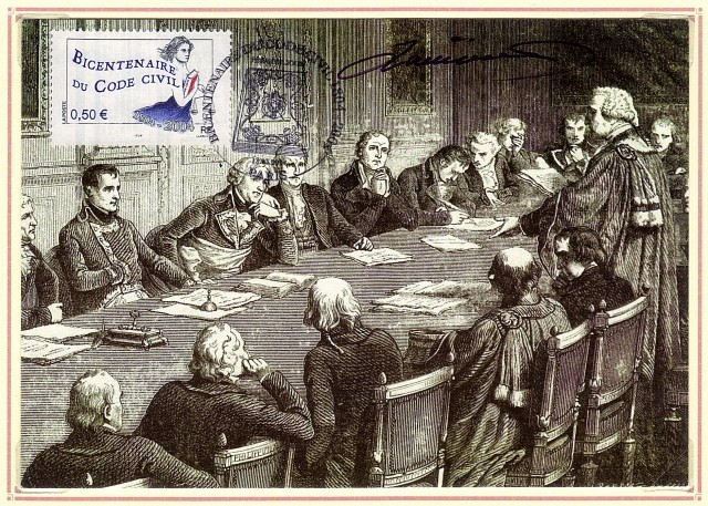 21 mars 1804 - Promulgation du Code civil des Français (...)
