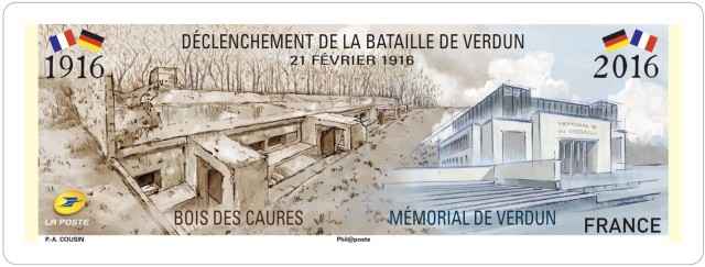 Lisa - Commémoration du centenaire du déclenchement de la bataille de Verdun 21 février 1916.