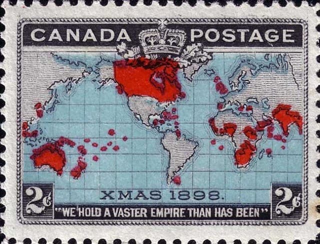 Timbre - Le premier timbre de Noël est Canadien et date de 1898.