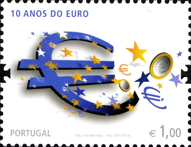 Timbre - 1998-2008 - 10 ans d'euros.