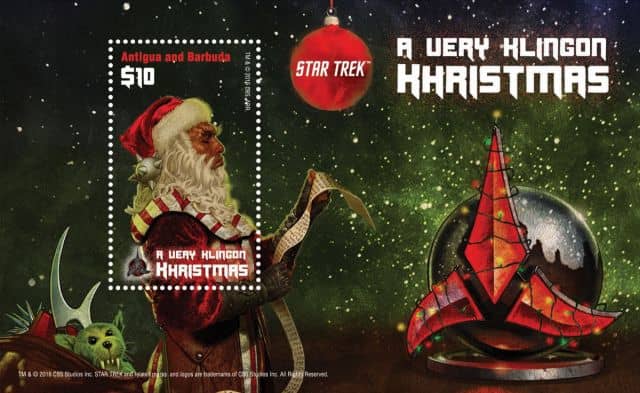 Timbre - Un Noël Klingon.