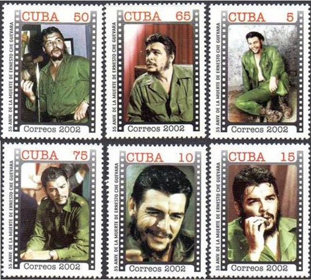 Timbres du Che Guevara.
