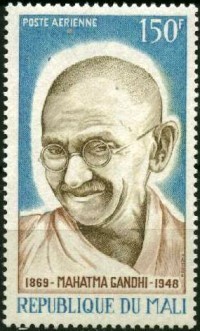 Timbre sur Gandhi.