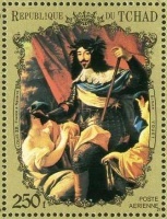 Timbre du roi Louis XIII. 