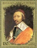 Timbre Cardinal de Richelieu.