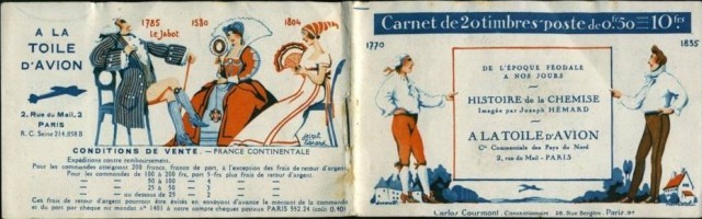 Carnet Jeanne d'arc - Couverture histoire de la Chemise..