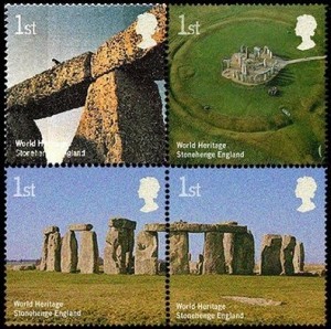 Timbre Héritage du monde - Stonehenge.